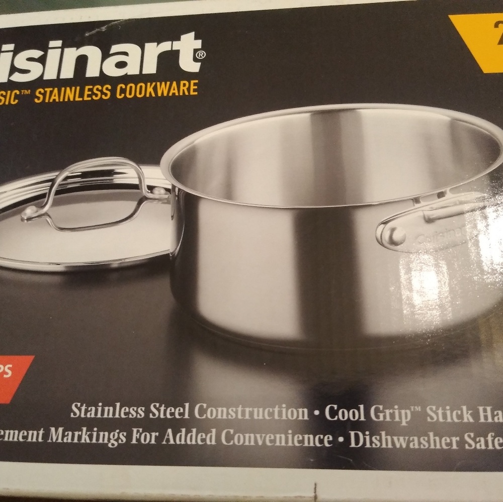 🛑SOLD🛑🛑Classic Stainles  2 Qt. Covered Sauce - Picture 5 of 5